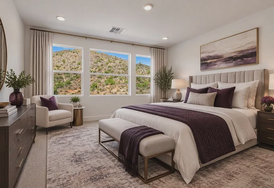Virtually Staged Primary Bedroom - 14 of 19