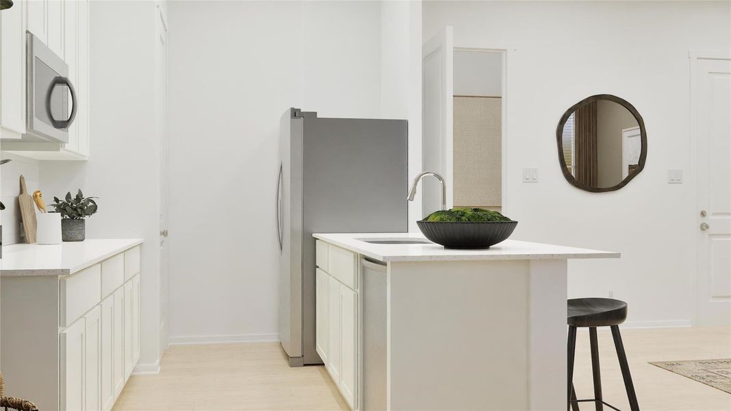 Furnished interior view inside a new home in Anniston, Katy (Image 2).