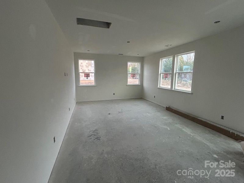 Current stage of living room. Current stage of living room.