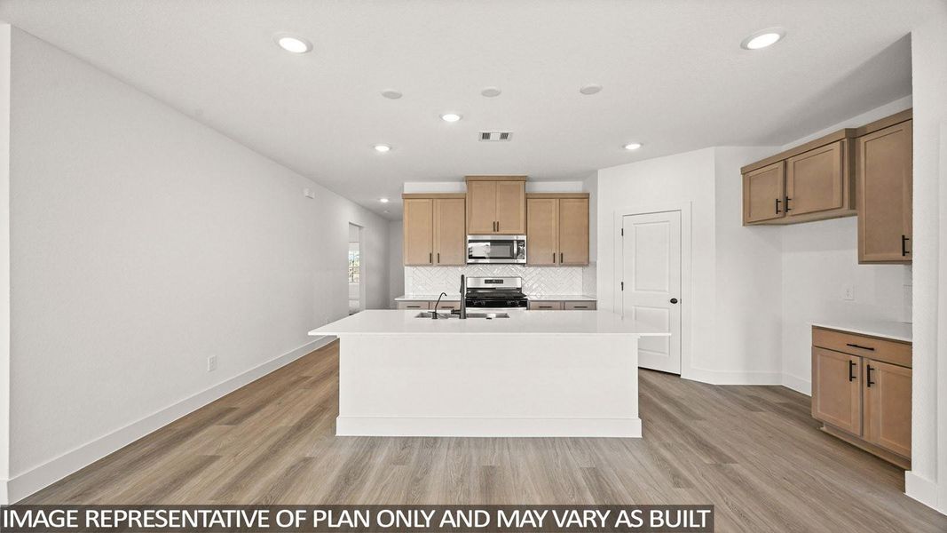 Furnished interior view inside a new home in Chapel Lakes, Montgomery (Image 3).
