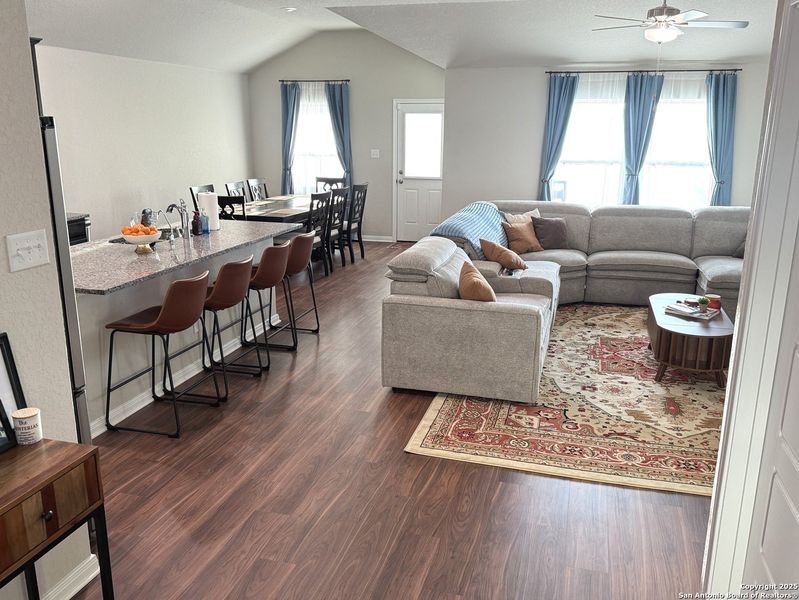 Furnished interior view inside a new home in Jordan's Ranch, San Antonio (Image 11).