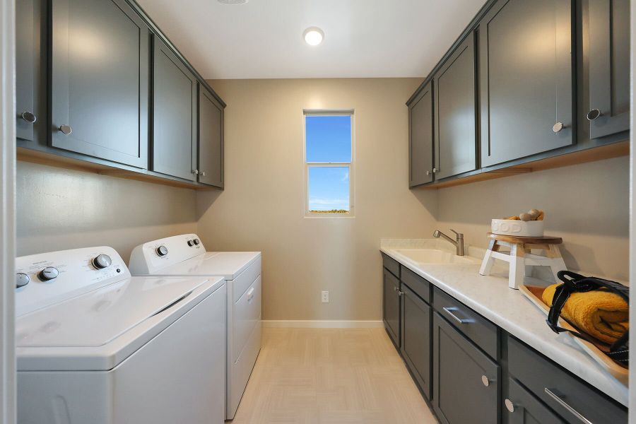 Representative furnished interior of a home built from the Lagoon by Mattamy Homes in Tierra Vistoso, Surprise (Image 40).