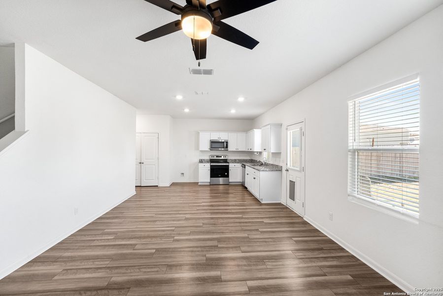 Spacious, unfurnished interior of a new home in Liberte, Converse (Image 13). Spacious, unfurnished interior of a new home in Liberte, Converse (Image 13).