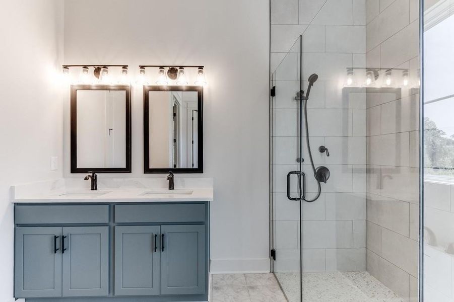 Furnished interior view inside a new home in , Dallas (Image 11). Furnished interior view inside a new home in , Dallas (Image 11).