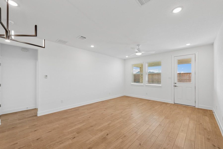 Bright and open great room (*Photo not of actual home and used for illustration purposes only.)