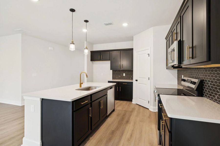 Furnished interior view inside a new home in Ascent at Arbor Ridge, La Vergne (Image 6).
