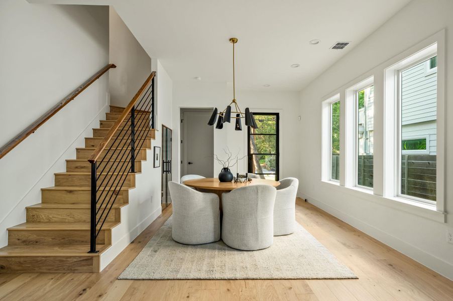 Furnished interior view inside a new home in , Austin (Image 5).