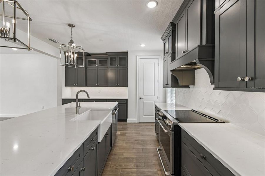Furnished interior view inside a new home in Vdara, Orlando (Image 34).