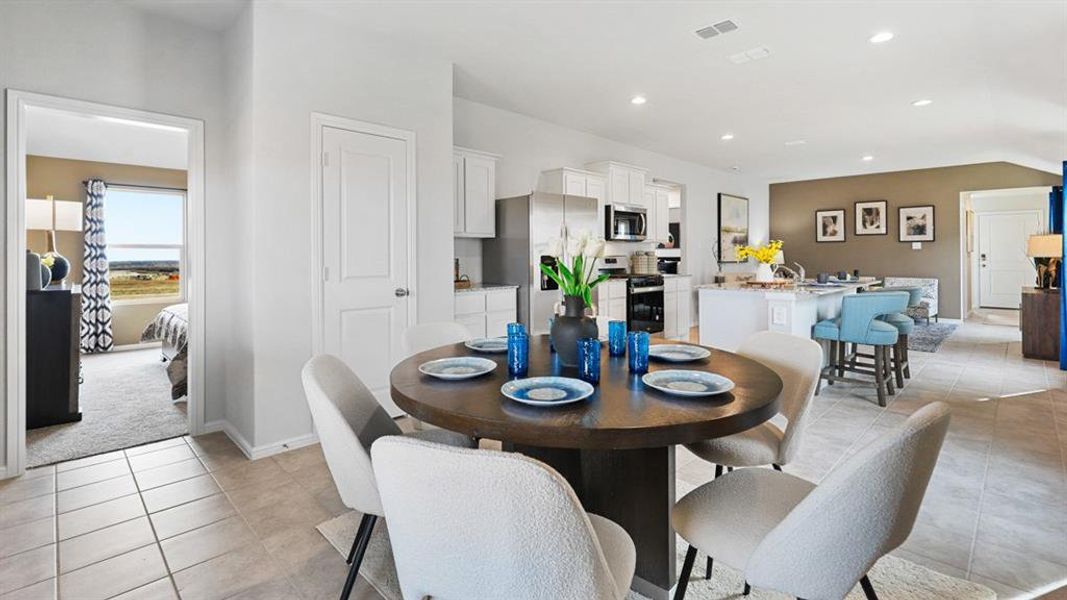 Furnished interior view inside a new home in Springhill South, Boyd (Image 20).