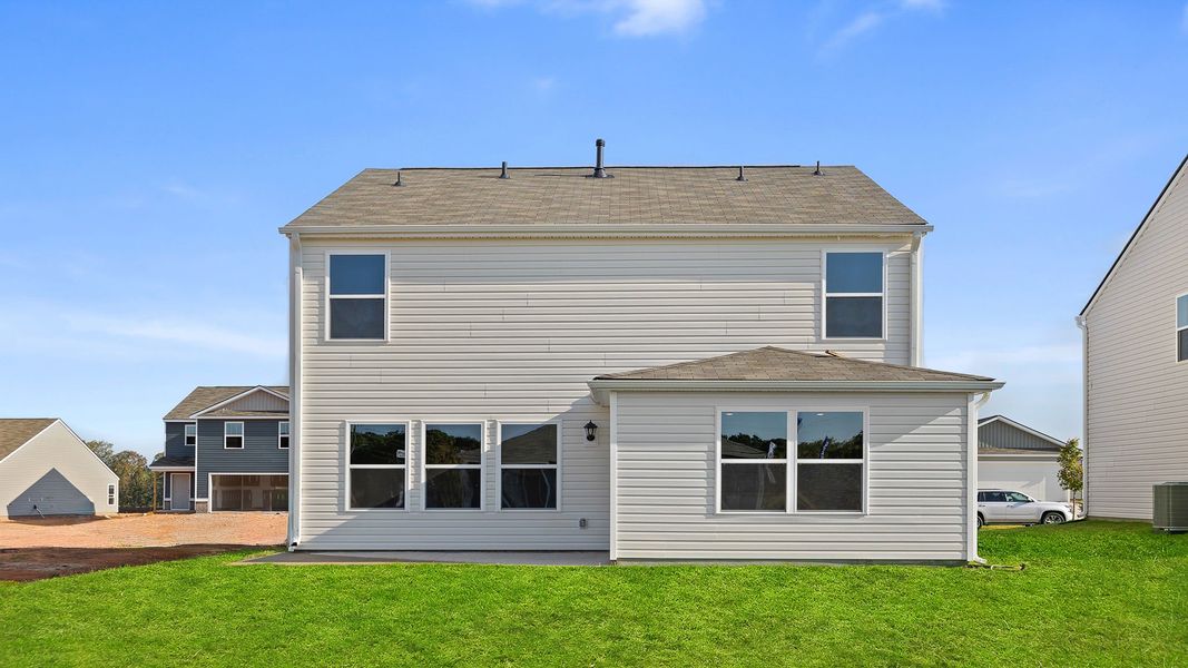 Exterior details and patio area of a home in Cloverdale Hills, Piedmont (Image 3). Exterior details and patio area of a home in Cloverdale Hills, Piedmont (Image 3).