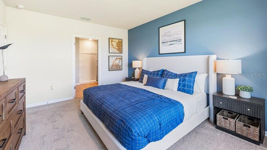 Furnished interior view inside a new home in Bella Lago, Parrish (Image 12).