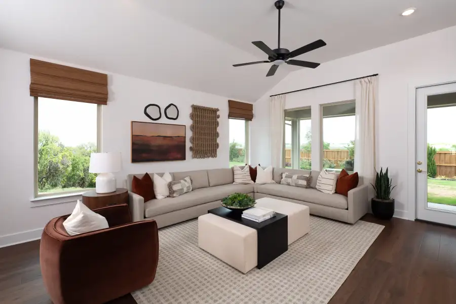 Representative furnished interior of a home built from the Savannah by Tri Pointe Homes in Bridgewater, Midlothian (Image 9). Representative furnished interior of a home built from the Savannah by Tri Pointe Homes in Bridgewater, Midlothian (Image 9).