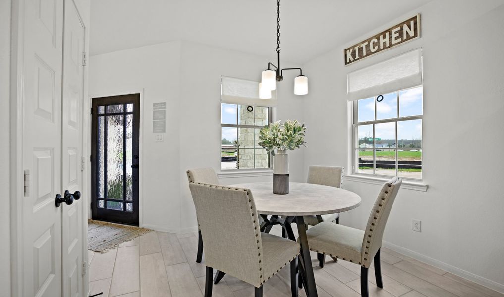 Charming dining area