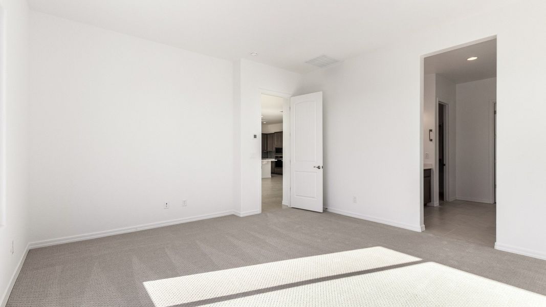 Furnished interior view inside a new home in Arroyo Seco - Hacienda, Buckeye (Image 11).