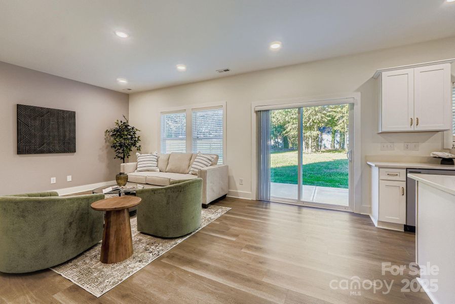 Furnished interior view inside a new home in , Concord (Image 5). Furnished interior view inside a new home in , Concord (Image 5).