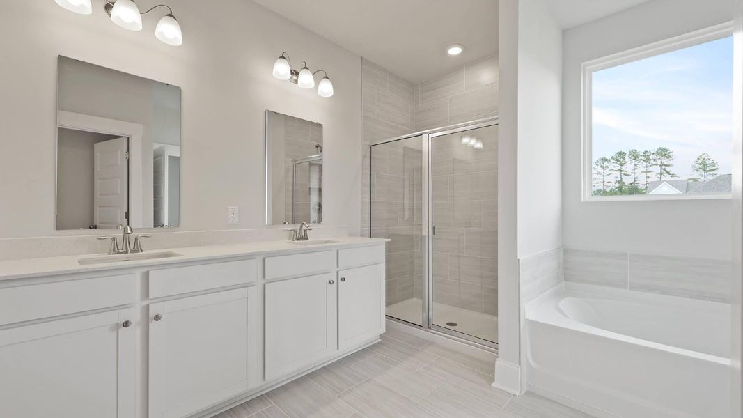 Furnished interior view inside a new home in Berkeley Bay, Ridgeville (Image 6). Furnished interior view inside a new home in Berkeley Bay, Ridgeville (Image 6).