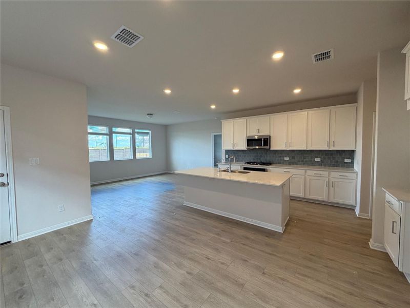 Furnished interior view inside a new home in Willow Springs, Buda (Image 7).