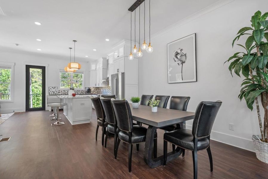 Furnished interior view inside a new home in , Stockbridge (Image 19).