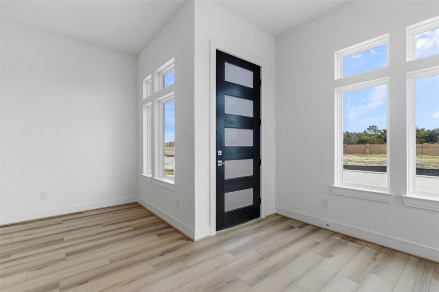 Spacious, unfurnished interior of a new home in Bridgeland Central, Cypress (Image 23). Spacious, unfurnished interior of a new home in Bridgeland Central, Cypress (Image 23).