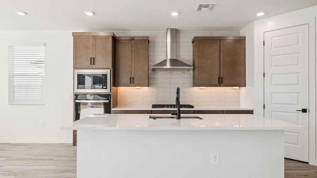 Representative furnished interior of a home built from the Crow by D.R. Horton in The Ridge at Stone Butte, Phoenix (Image 11).
