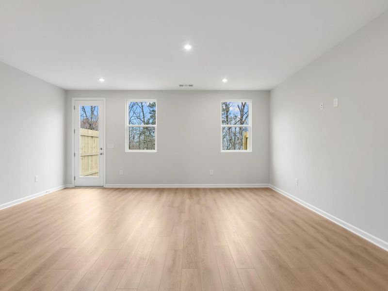 Representative unfurnished interior of a home built from the The Durant A by Davidson Homes LLC in Stegall Village, Emerson (Image 14). Representative unfurnished interior of a home built from the The Durant A by Davidson Homes LLC in Stegall Village, Emerson (Image 14).