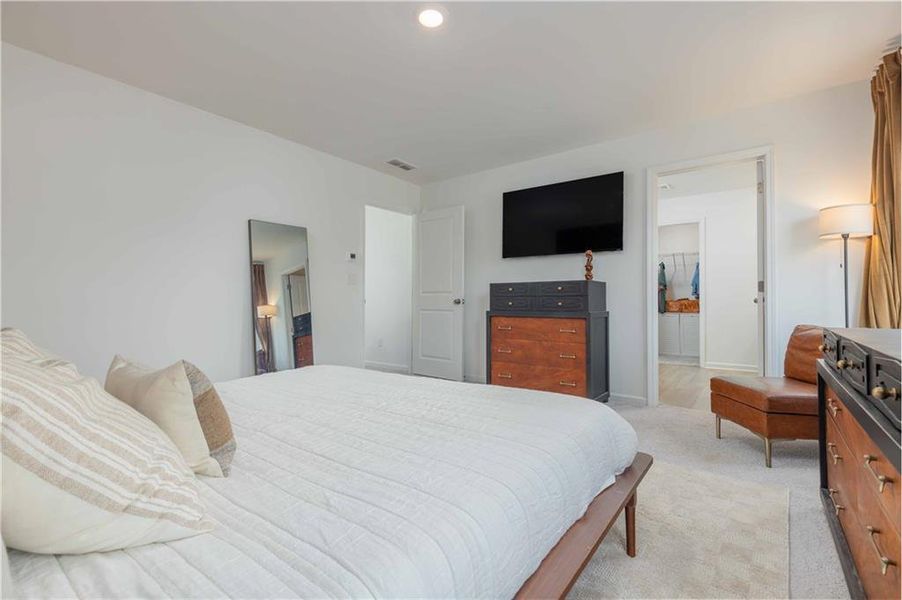 Furnished interior view inside a new home in Creekside at Farmers Crossing, Ball Ground (Image 15).