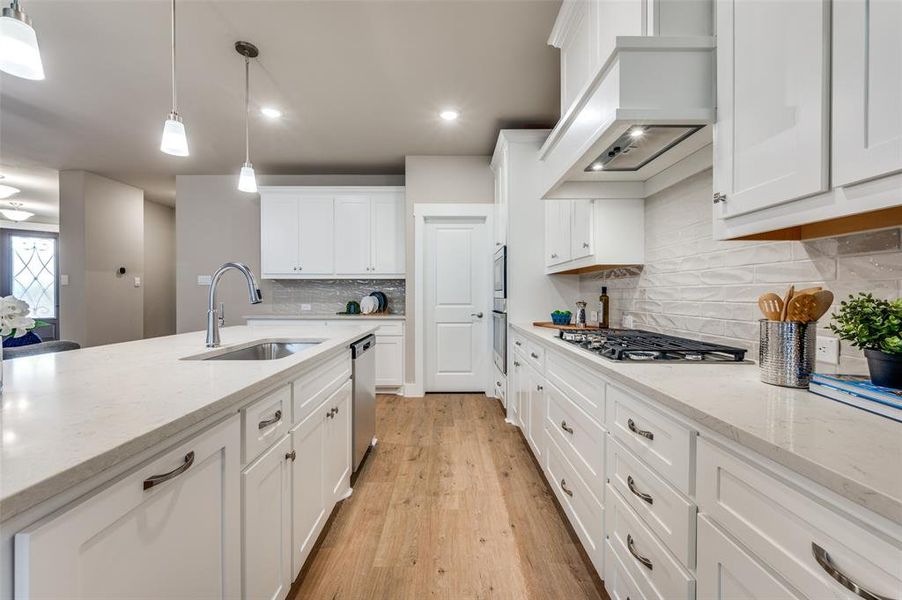 Furnished interior view inside a new home in Ladera Little Elm, Little Elm (Image 16). Furnished interior view inside a new home in Ladera Little Elm, Little Elm (Image 16).