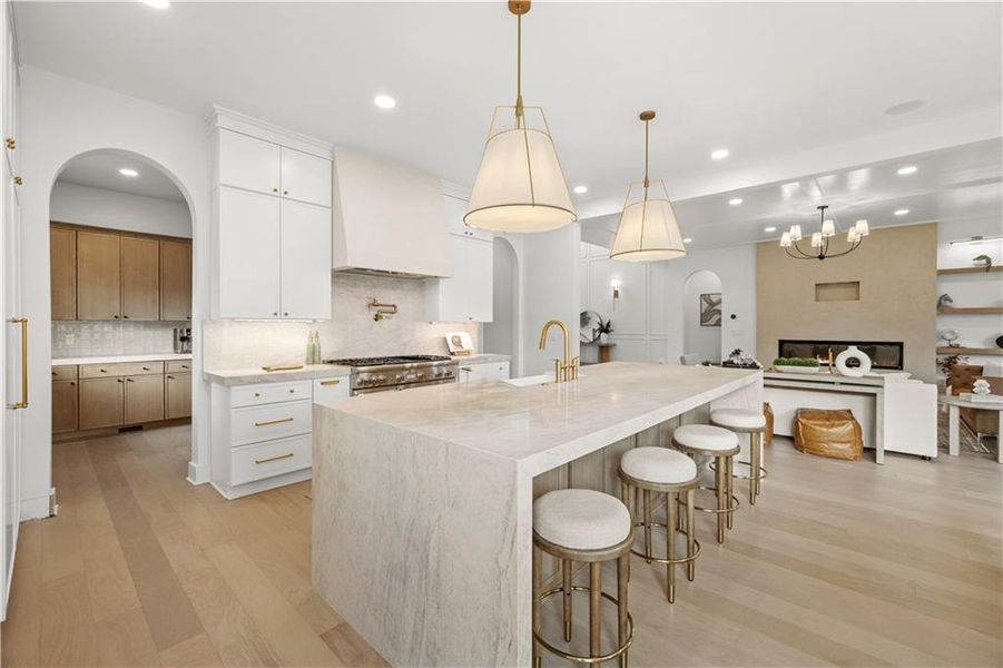 Furnished interior view inside a new home in , Johns Creek (Image 14).