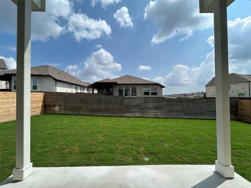 Front exterior of a new home in Provence 50s, Austin, TX, highlighting curb appeal (Image 14). Front exterior of a new home in Provence 50s, Austin, TX, highlighting curb appeal (Image 14).
