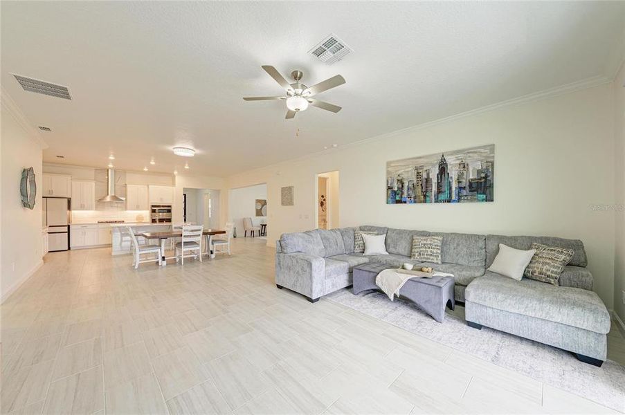 Furnished interior view inside a new home in , Parrish (Image 15).