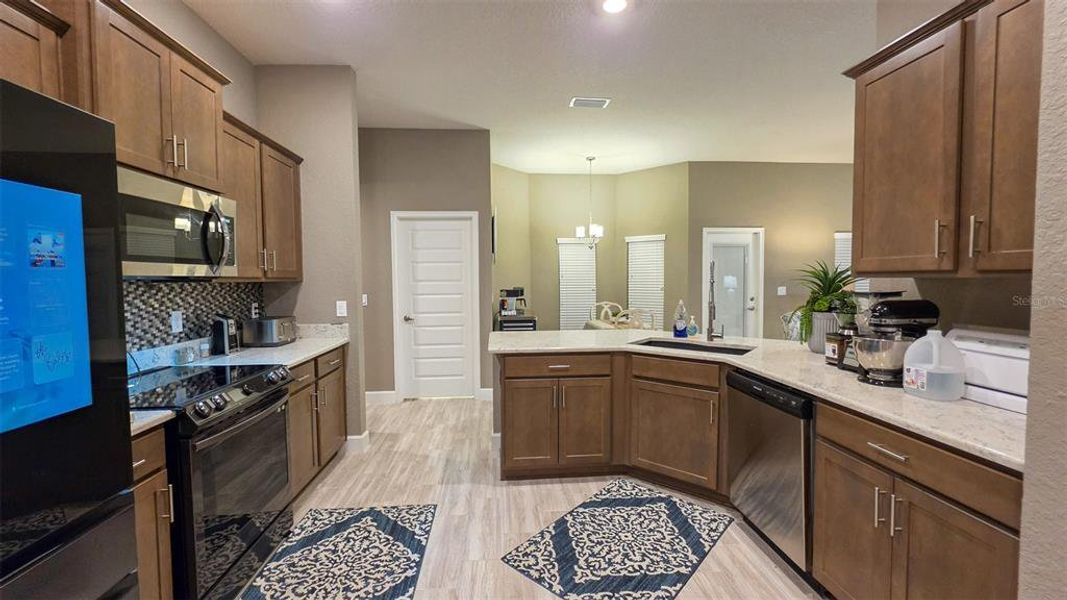 Furnished interior view inside a new home in , Homosassa (Image 50).