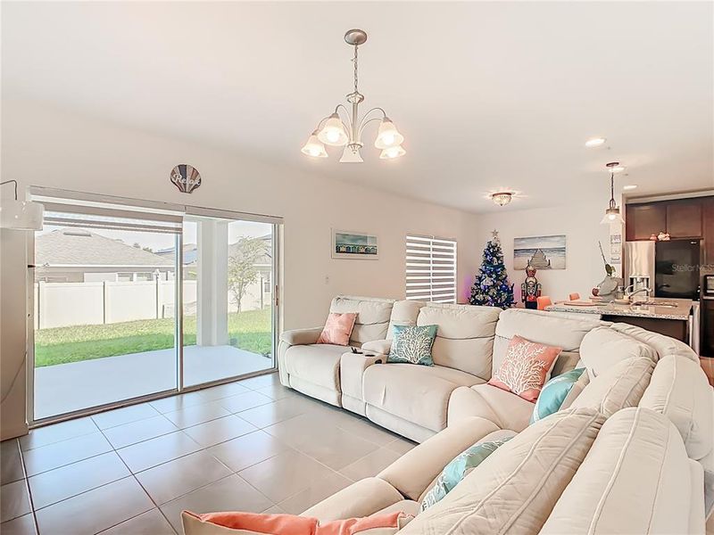 Furnished interior view inside a new home in Horse Creek at Crosswinds, Davenport (Image 28).