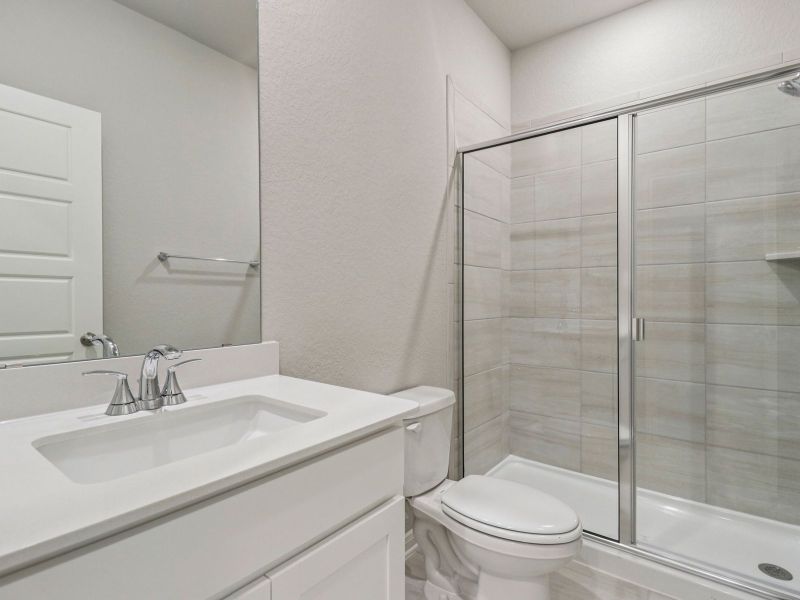 Furnished interior view inside a new home in Sagebrooke - Classic Series, San Antonio (Image 12).