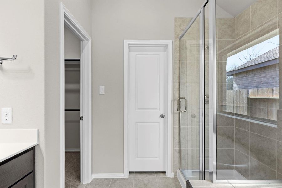 Furnished interior view inside a new home in Grand Central Park, Conroe (Image 11).