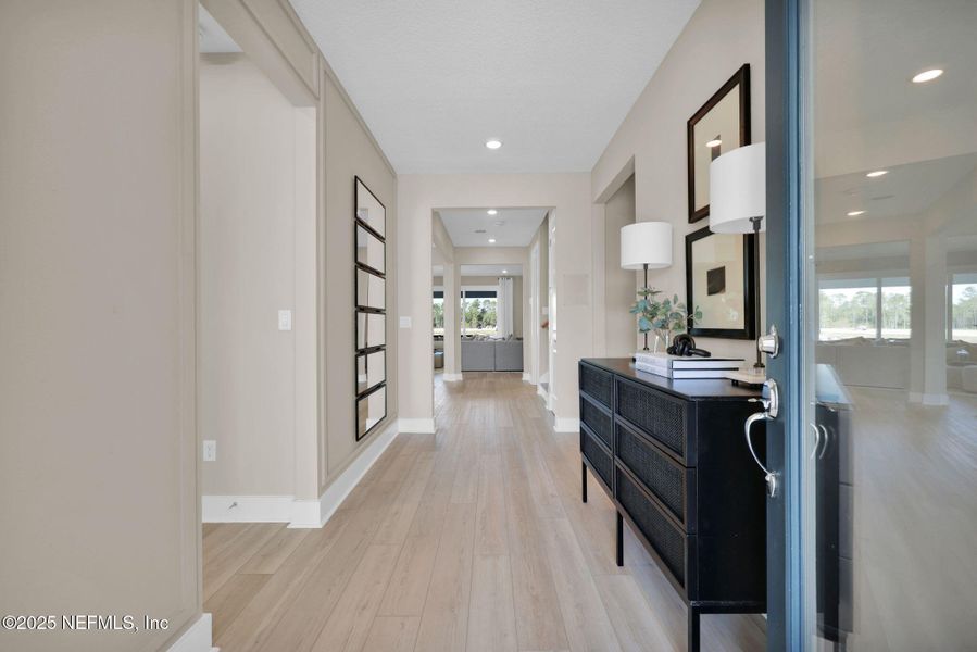 Furnished interior view inside a new home in Hyland Trail, Green Cove Springs (Image 16).