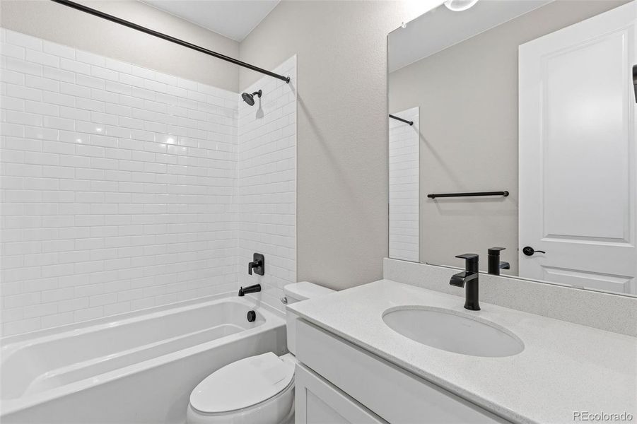 Furnished interior view inside a new home in The Estates Collection at Talon Pointe, Thornton (Image 14).