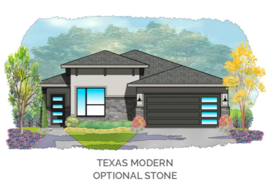 Representative exterior photo of a completed home built from the McKinney by Steve Klein Custom Builder in TerraVista, Victoria, TX (Image 4).