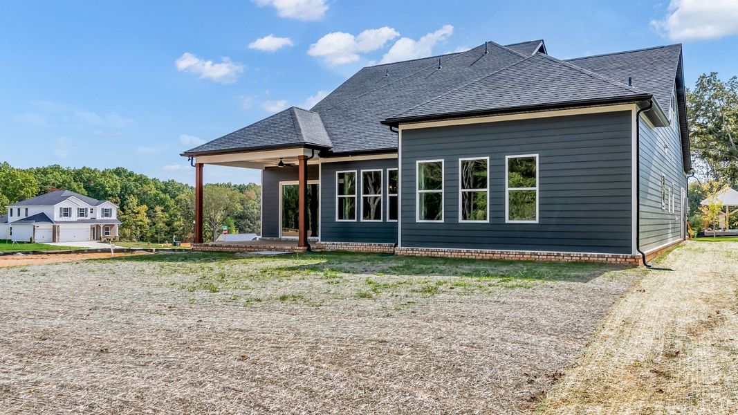 Exterior details and patio area of a home in Brush Creek, Fairview (Image 27). Exterior details and patio area of a home in Brush Creek, Fairview (Image 27).
