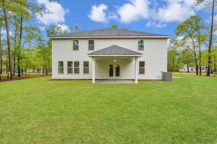 Representative exterior photo of a completed home built from the The Gwinnett by Smith Family Homes in Savannah Highlands, Savannah, GA (Image 19).
