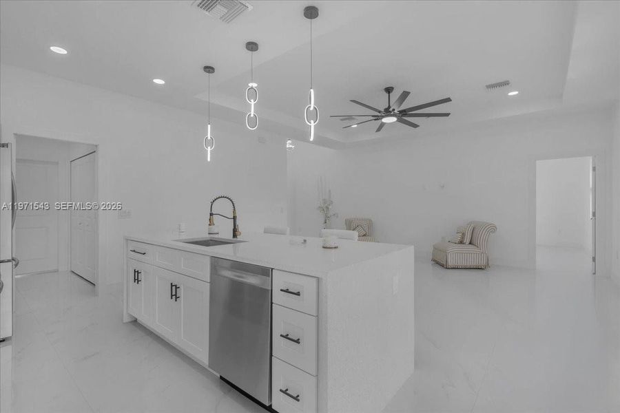 Furnished interior view inside a new home in , Lehigh Acres (Image 18).