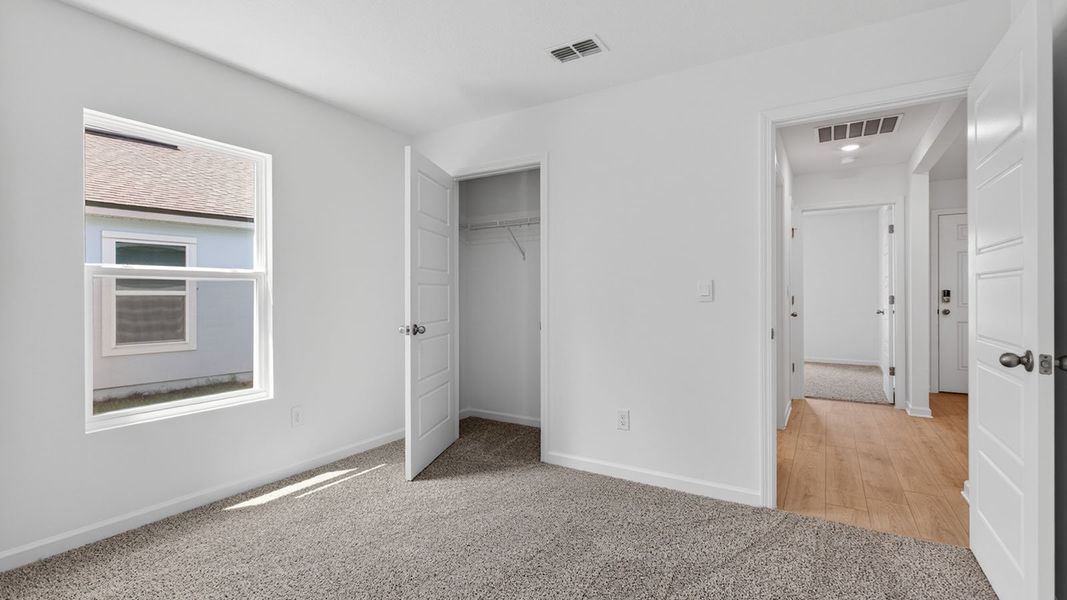 Representative unfurnished interior of a home built from the Aria+ by D.R. Horton in The Arbors, Jacksonville (Image 25).