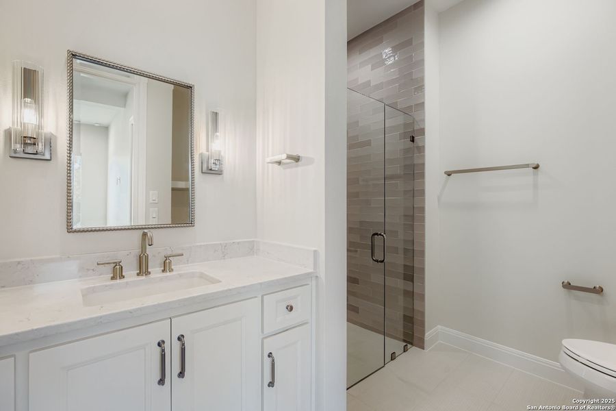 Furnished interior view inside a new home in The Bluff At The Dominion, San Antonio (Image 31).