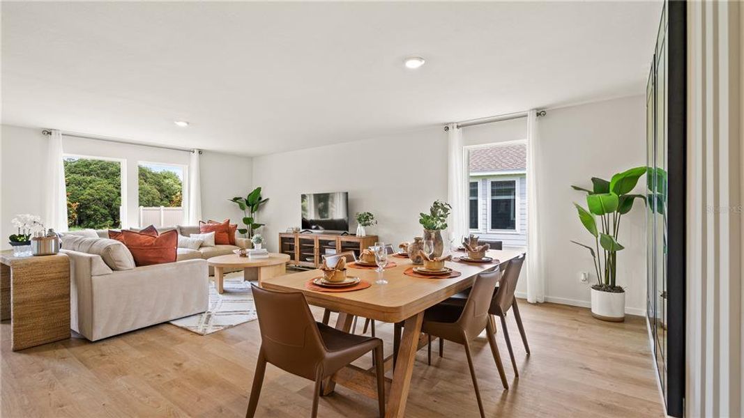 Furnished interior view inside a new home in The Parks at Edgewater, Edgewater (Image 7).