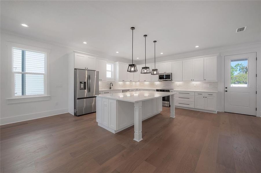 Furnished interior view inside a new home in , Tampa (Image 17). Furnished interior view inside a new home in , Tampa (Image 17).