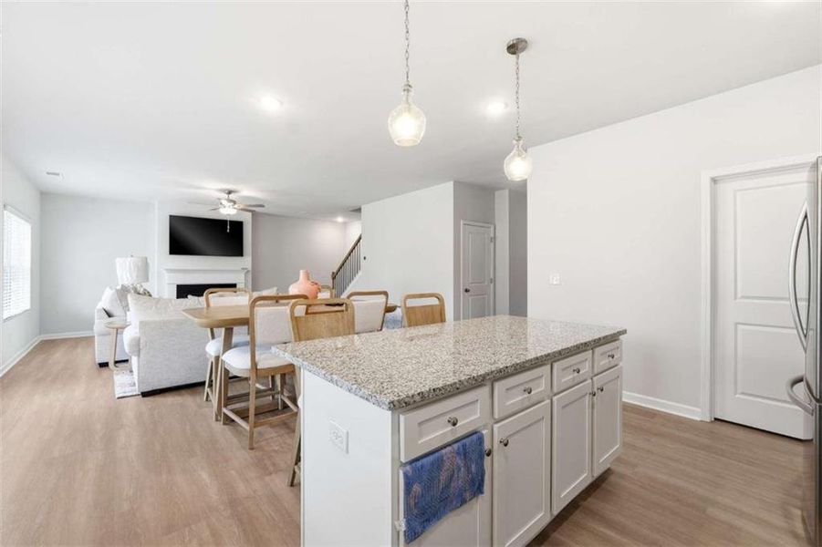 Furnished interior view inside a new home in Neely Farm, Covington (Image 15).