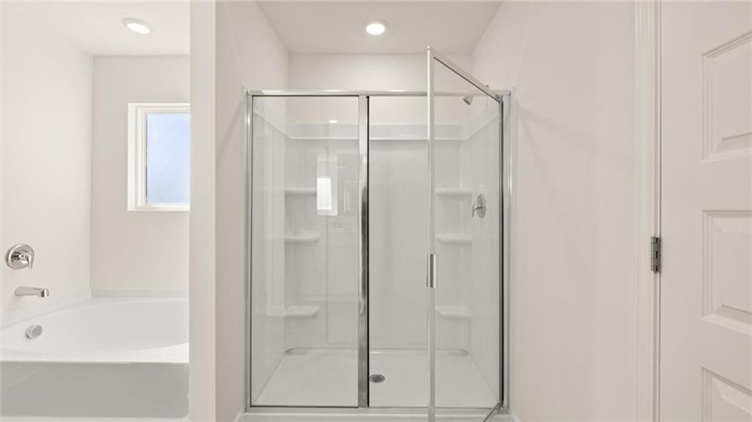 Furnished interior view inside a new home in Shoal Creek, Hampton (Image 6).