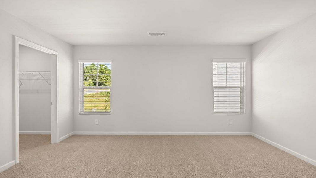 Spacious, unfurnished interior of a new home in Rushing Waters Townhomes, North Augusta (Image 17). Spacious, unfurnished interior of a new home in Rushing Waters Townhomes, North Augusta (Image 17).