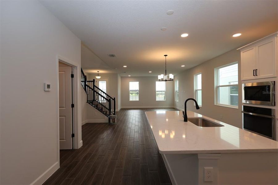 Furnished interior view inside a new home in Lake Star at Ovation, Winter Garden (Image 14).