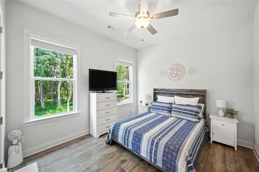 Furnished interior view inside a new home in , Ellijay (Image 15).