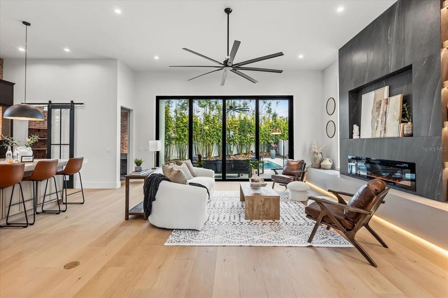 Furnished interior view inside a new home in , Winter Park (Image 5).